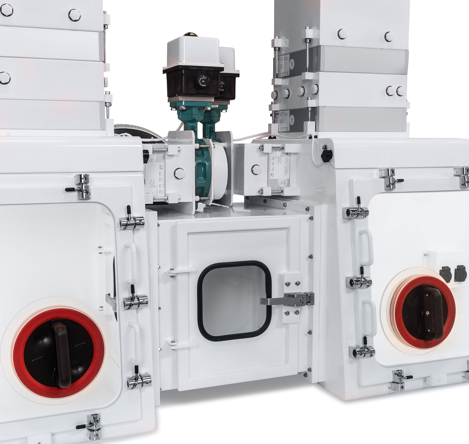 Class 3 Cabinet – Interlinked Hatch_1500 class 3 biological safety cabinet connected transfer hatch