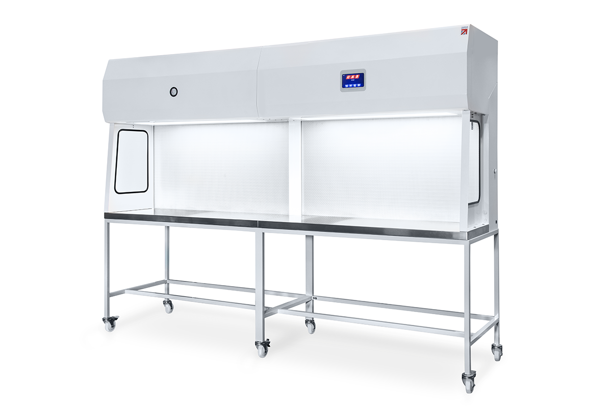 extended horizontal laminar flow cabinet