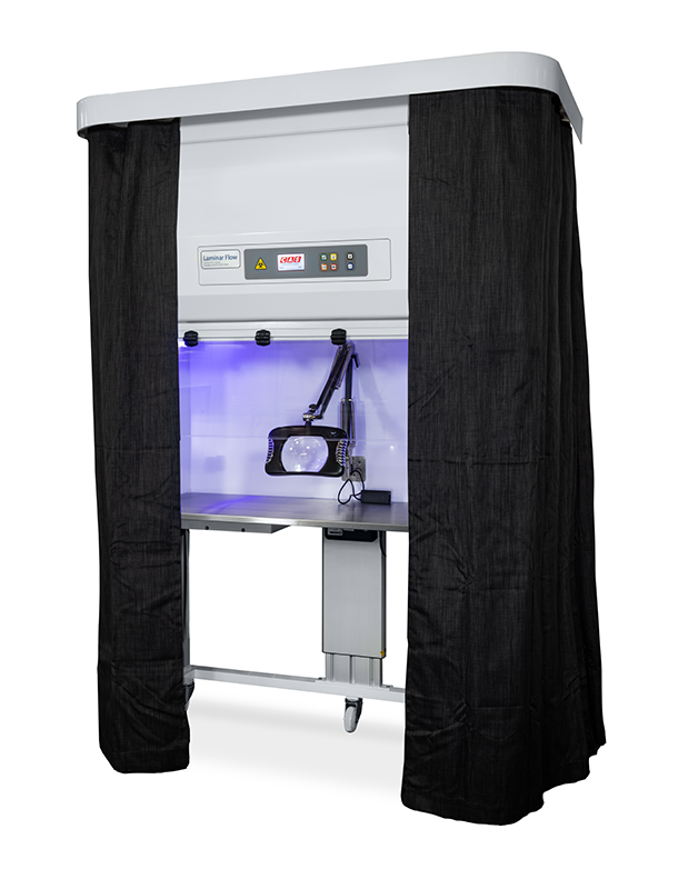 custom vertical laminar flow cabinet