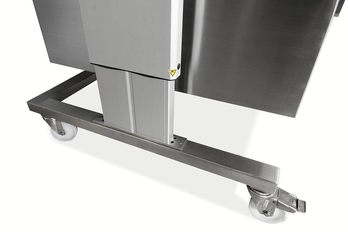 downflow table motorised stand