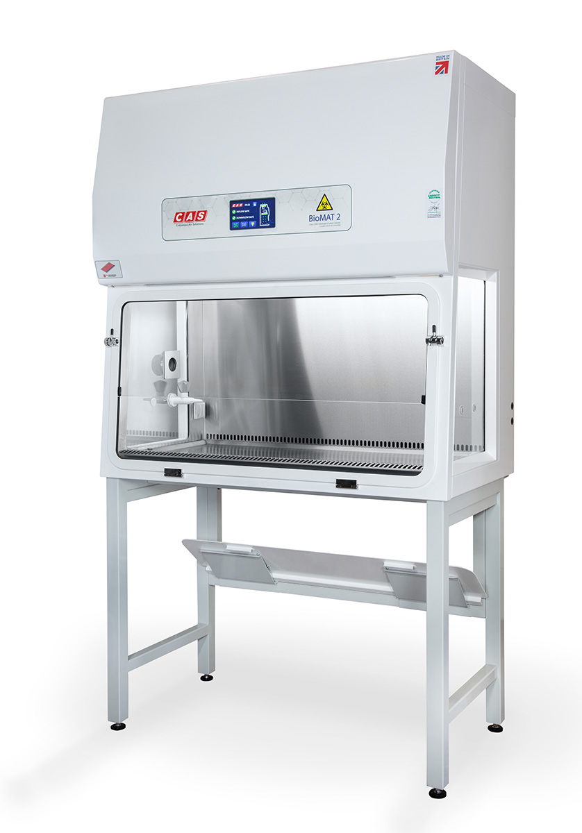 Class 2 biological safety cabinet left