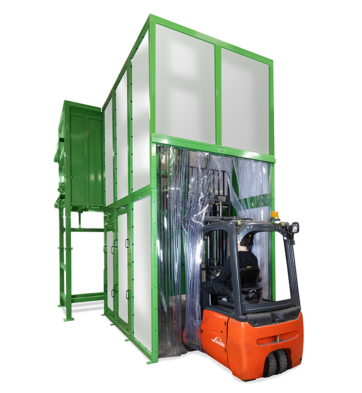 Industrial vibratory feeder