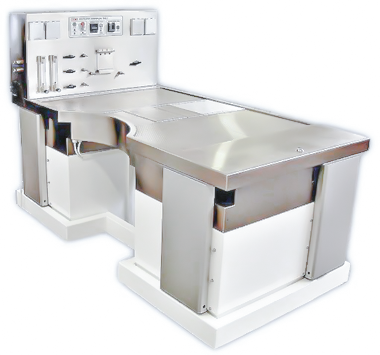 ventilated-table-adjustable-down-draft-table